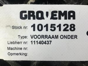 Liebherr Vorderescheibe unten